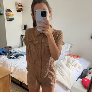 Cargo BDG zip up one piece / jumpsuit